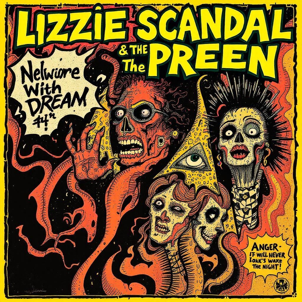 Lizzie Scandal & The Preen album art