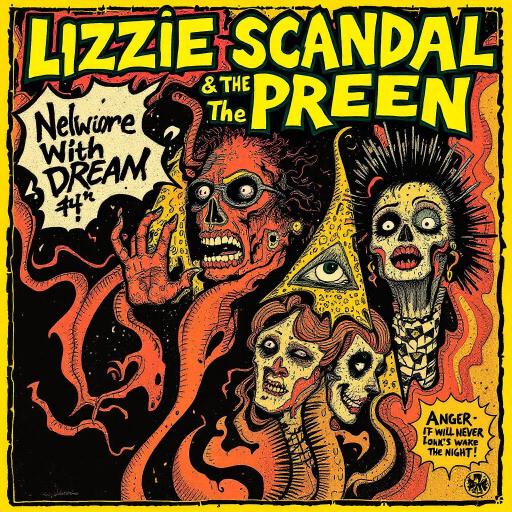 Lizzie Scandal & The Preen album art