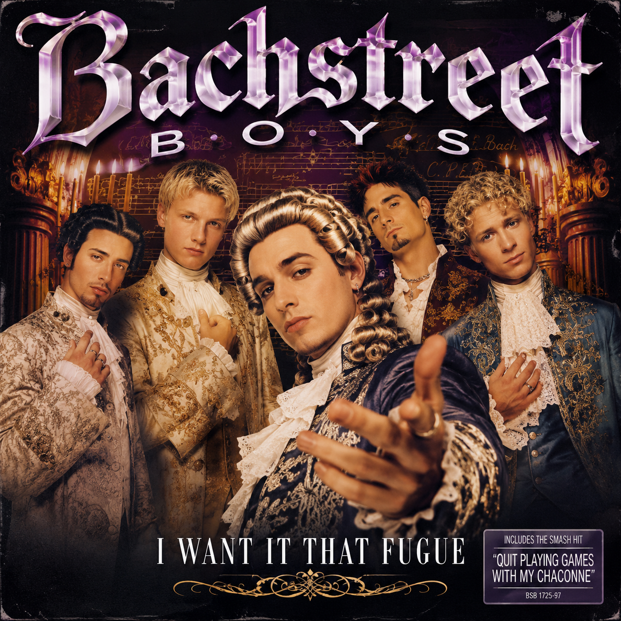 Bachstreet Boys album art